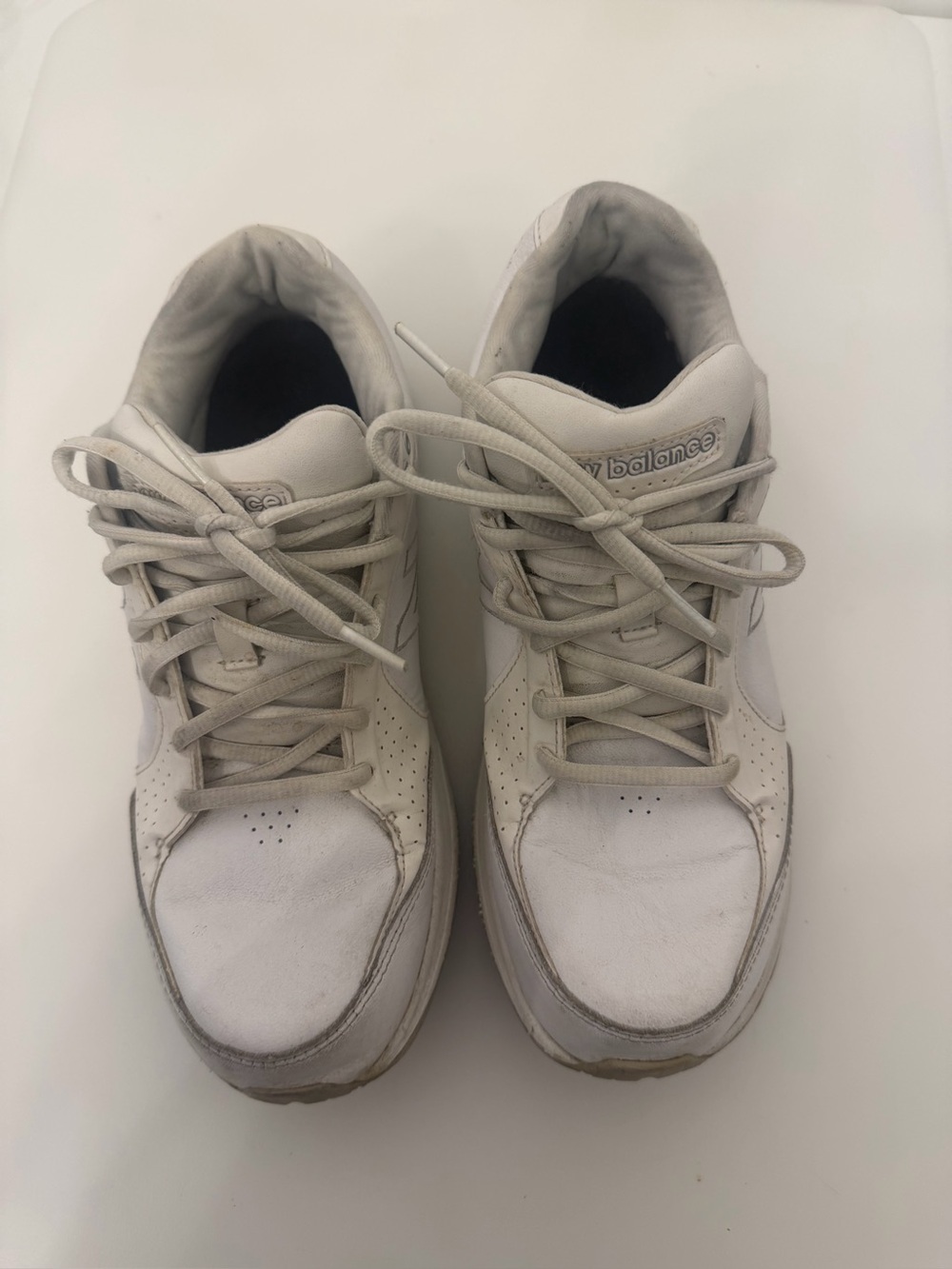 New Balance WW928WT White Leather Walking Shoes Women’s Size 11 B